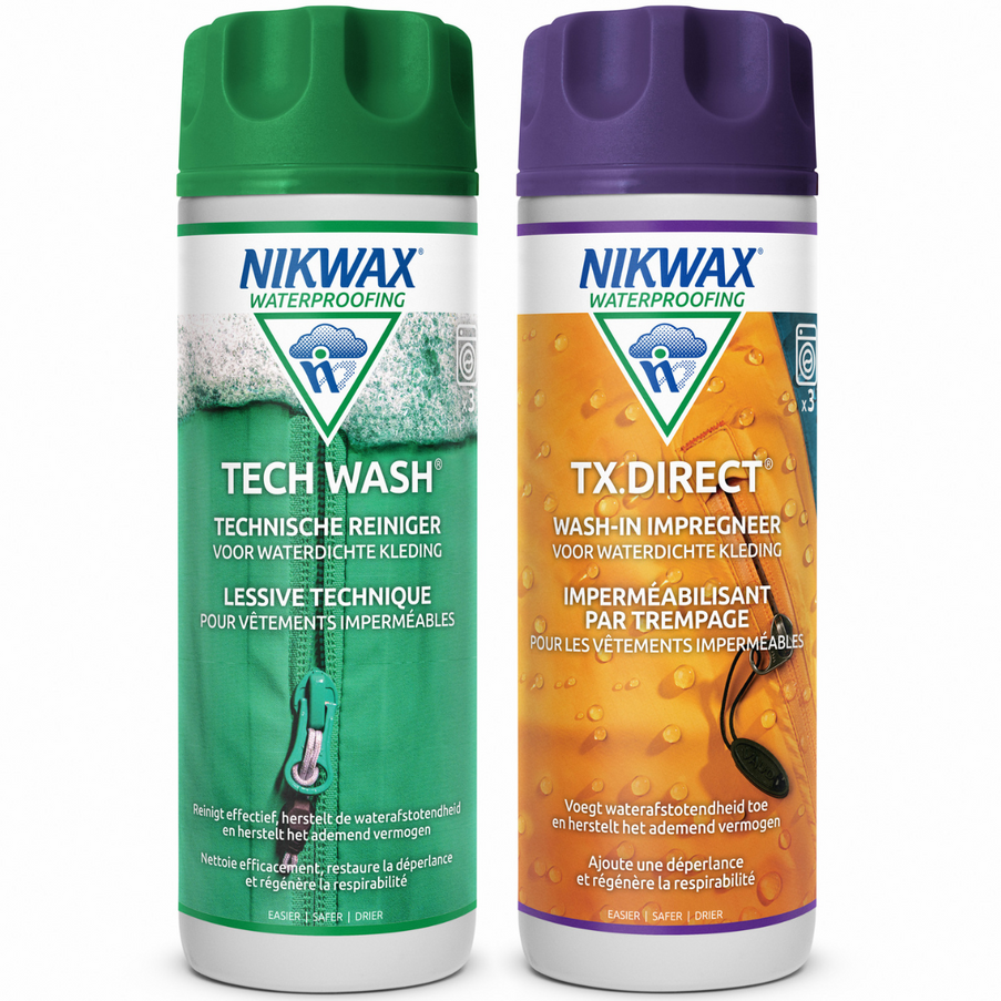 Nikwax Nikwax Twinpack Tech Wash/TX Direct Wash In 300 ml