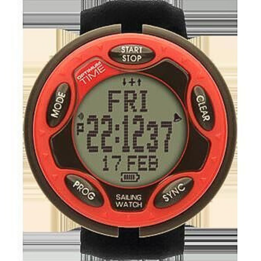 Optimum Time Optimum Zeilhorloge OS Serie 14R Rood