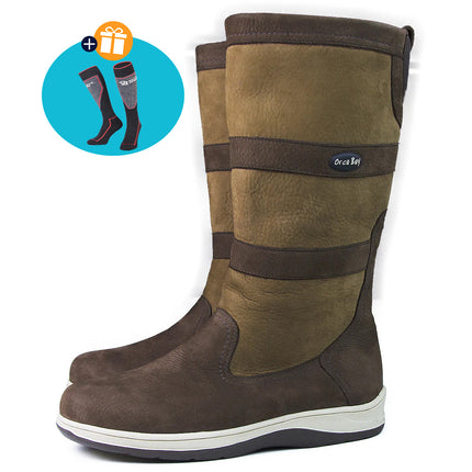 orca-bay-zeillaarzen-unisex-storm-bruin