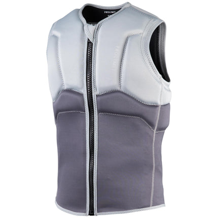 Prolimit Impactvest Dames Ace Frontzip Grijs/Zilver