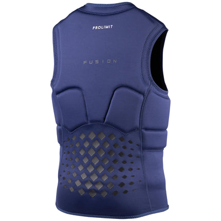 Prolimit Impactvest Fusion Heren Frontzip Blauw/Zwart