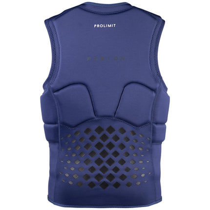Prolimit Impactvest Fusion Heren Frontzip Blauw/Zwart