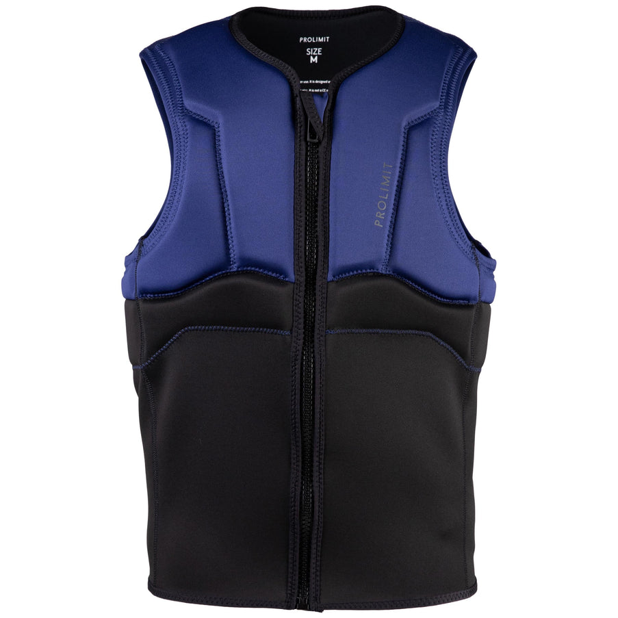 Prolimit Impactvest Heren ACE Frontzip Zwart/Blauw