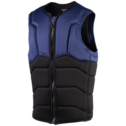 Prolimit Impactvest Heren Ace Full Padded Frontzip Zwart/Blauw