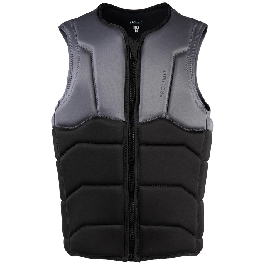 Prolimit Impactvest Heren Ace Full Padded Frontzip Zwart/Grijs