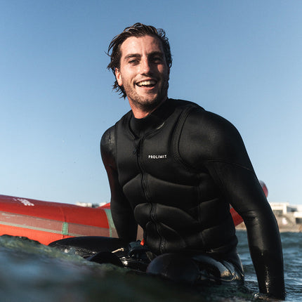 Prolimit Impactvest Heren Fusion Full Padded Frontzip Zwart