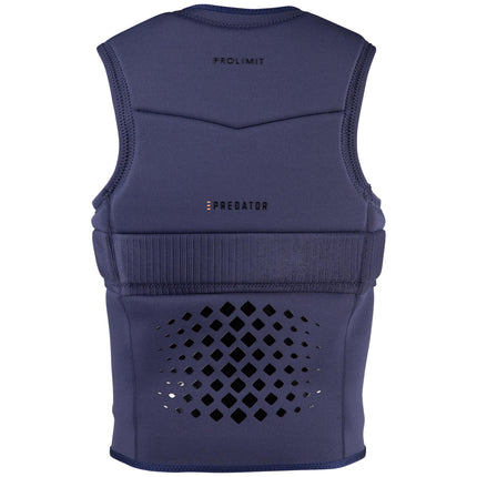 Prolimit Impactvest Heren Predator Frontzip Donkerblauw