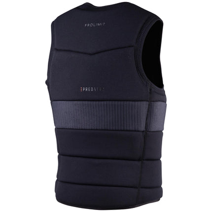 Prolimit Impactvest Heren Predator Full Padded Frontzip Zwart