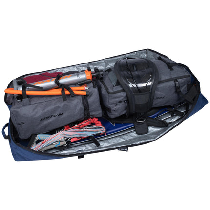 Prolimit Kitesurf Reiskoffer Golf Stacker Deluxe Met Slider Wheels Blauw/Wit