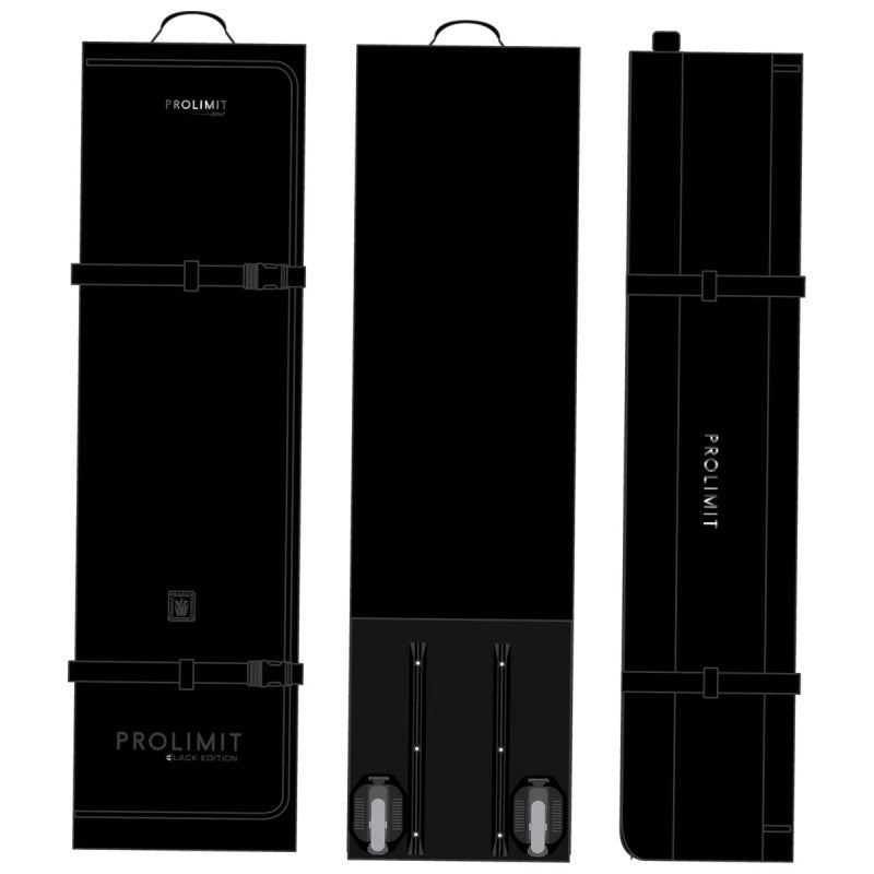 Prolimit Kitesurf Reiskoffere Aero met Slider Wheels Zwart