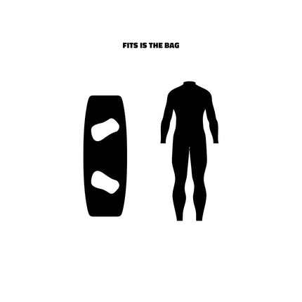 Prolimit Kitesurf Twintip Boardbag Sport Blauw/Wit