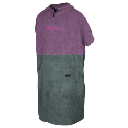 Prolimit Poncho Dames Pure Paars/Grijs