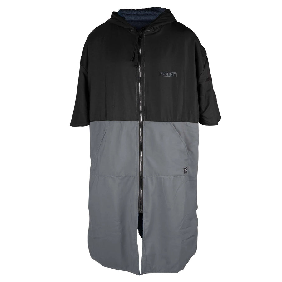Prolimit Poncho Frontzip Extreme Short Arm Zwart/Grijs