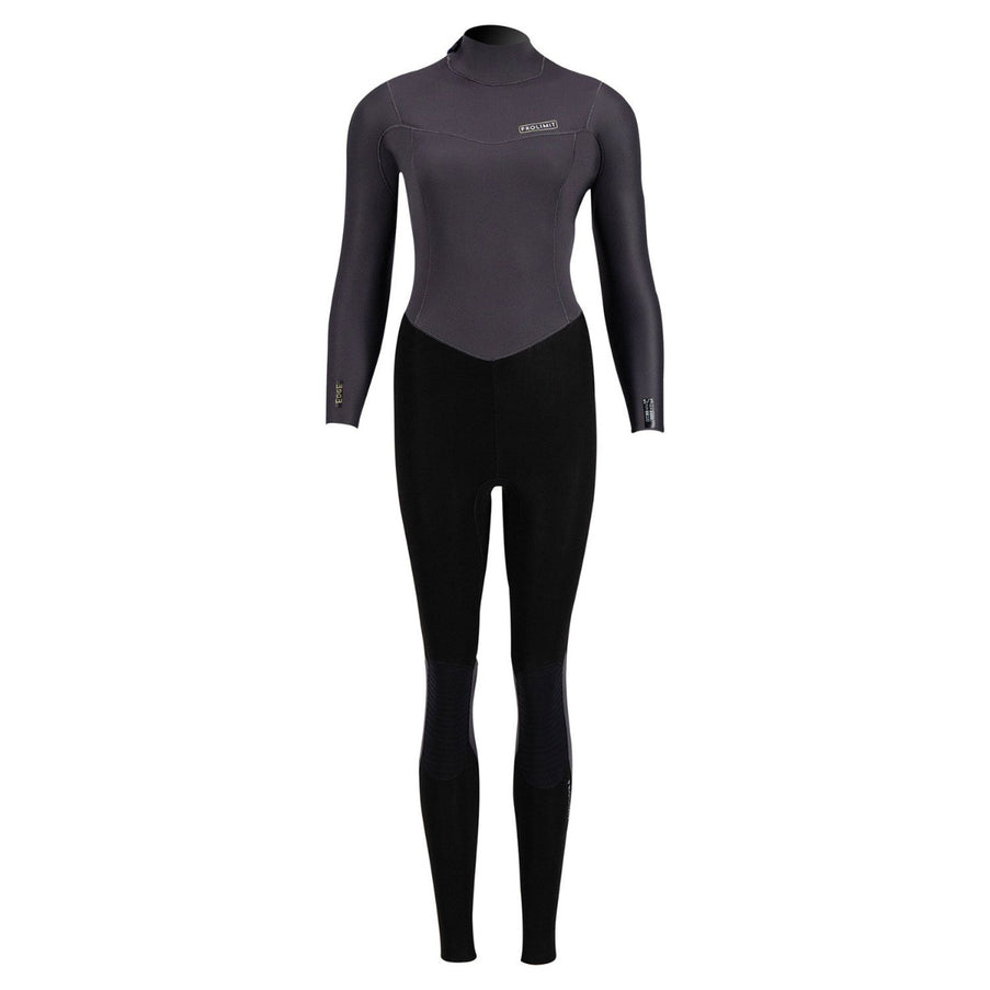 Prolimit Prolimit Wetsuit Dames Edge Backzip 5/3mm Zwart