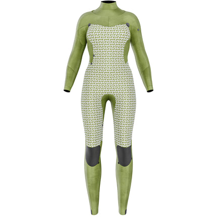 Prolimit Prolimit Wetsuit Dames Flare Steamer 3/2MM Freezip Blauw