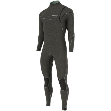 Prolimit Prolimit Wetsuit Heren Mercury Steamer Free-X 5/4MM Zwart