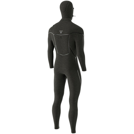 Prolimit Prolimit Wetsuit Heren Mercury Steamer Free-X Hooded 6/4MM Zwart