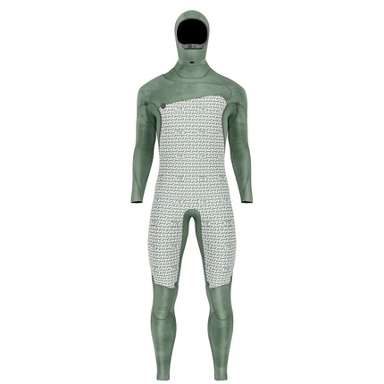 Prolimit Prolimit Wetsuit Heren Mercury Steamer Free-X Hooded 6/4MM Zwart
