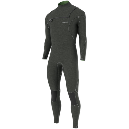 Prolimit Prolimit Wetsuit Heren Mercury Steamer Freezip 6/4MM Zwart