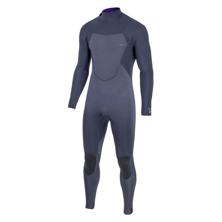 Prolimit Prolimit Wetsuit Heren Predator Backzip 5/3mm Blauw