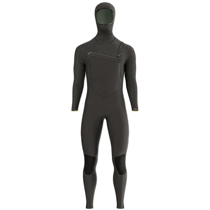 Prolimit Prolimit Wetsuit Heren Predator Steamer Free-X 4/3MM Hooded Zwart