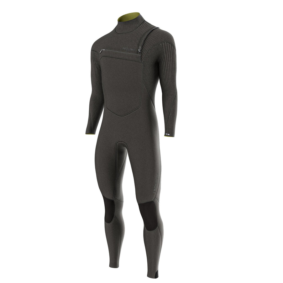 Prolimit Prolimit Wetsuit Heren Predator Steamer Free-X 4/3MM Zwart