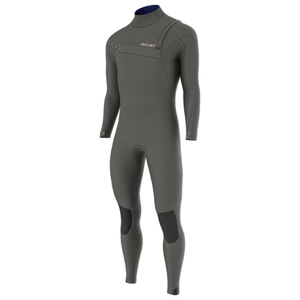 Prolimit Prolimit Wetsuit Heren Predator Steamer Free-X 5/4MM Zwart