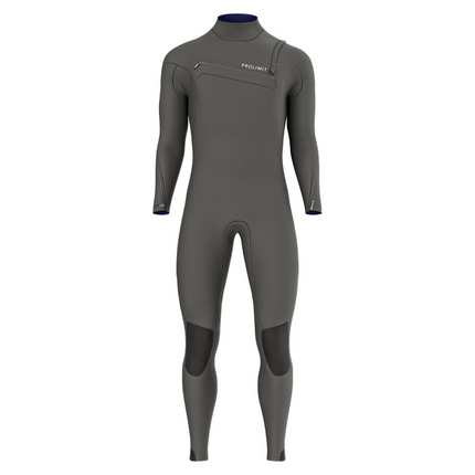 Prolimit Prolimit Wetsuit Heren Predator Steamer Free-X 5/4MM Zwart