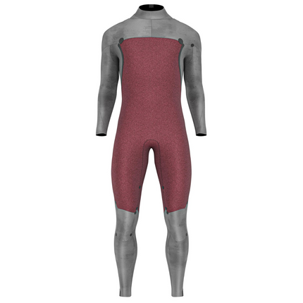Prolimit Prolimit Wetsuit Heren Predator Steamer Free-X 5/4MM Zwart