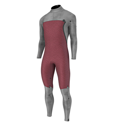 Prolimit Prolimit Wetsuit Heren Predator Steamer Free-X 5/4MM Zwart