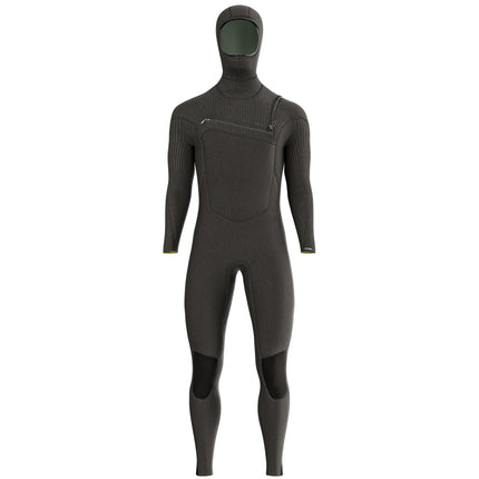 Prolimit Prolimit Wetsuit Heren Predator Steamer Free-X 6/4MM Hooded Zwart