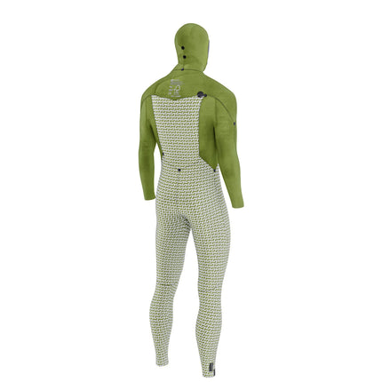 Prolimit Prolimit Wetsuit Heren Predator Steamer Free-X 6/4MM Hooded Zwart