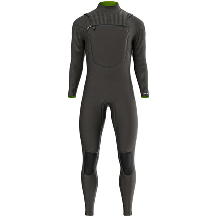 Prolimit Prolimit Wetsuit Heren Predator Steamer Freezip 4/3MM Zwart