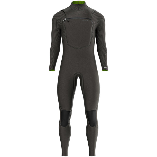 Prolimit Prolimit Wetsuit Heren Predator Steamer Freezip 4/3MM Zwart
