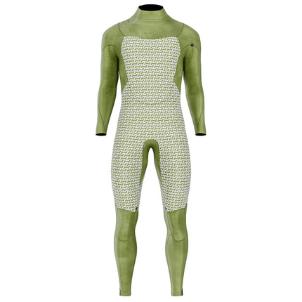 Prolimit Prolimit Wetsuit Heren Predator Steamer Freezip 4/3MM Zwart