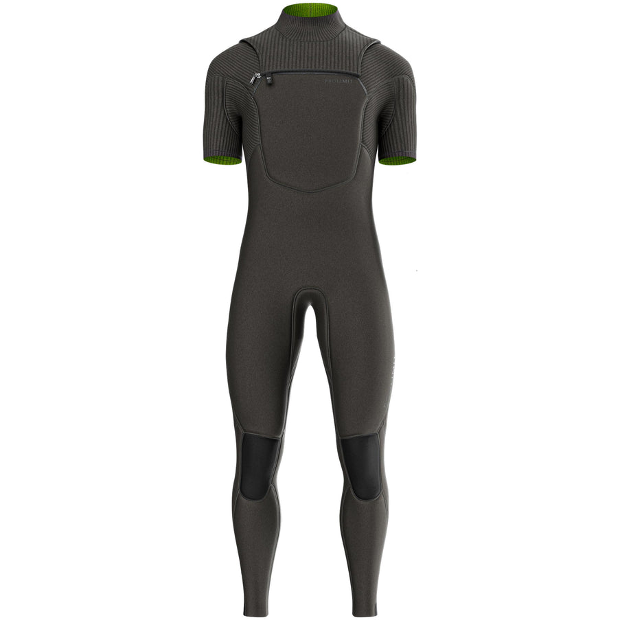 Prolimit Prolimit Wetsuit Heren Predator Steamer Freezip SA 4/3MM Zwart