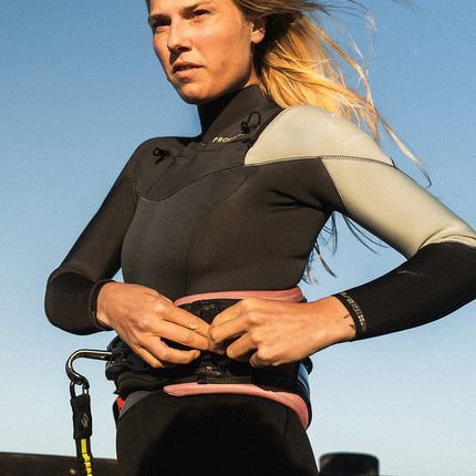 Prolimit Shorty Dames Fire Sunset Free-X 3/2MM Blauw/Peach