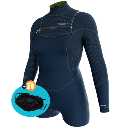 prolimit-shorty-dames-flare-sunset-freezip-3-2mm-blauw