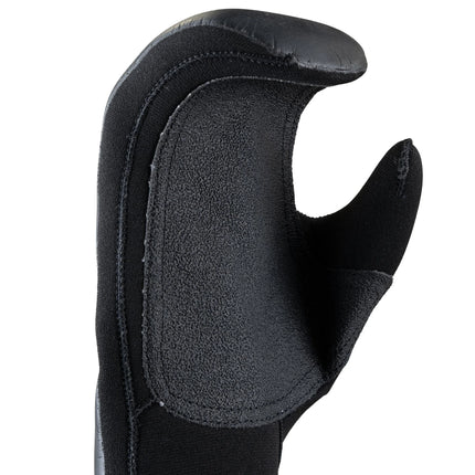 Prolimit Surfhandschoenen Unisex Mittens Close Palm Zwart