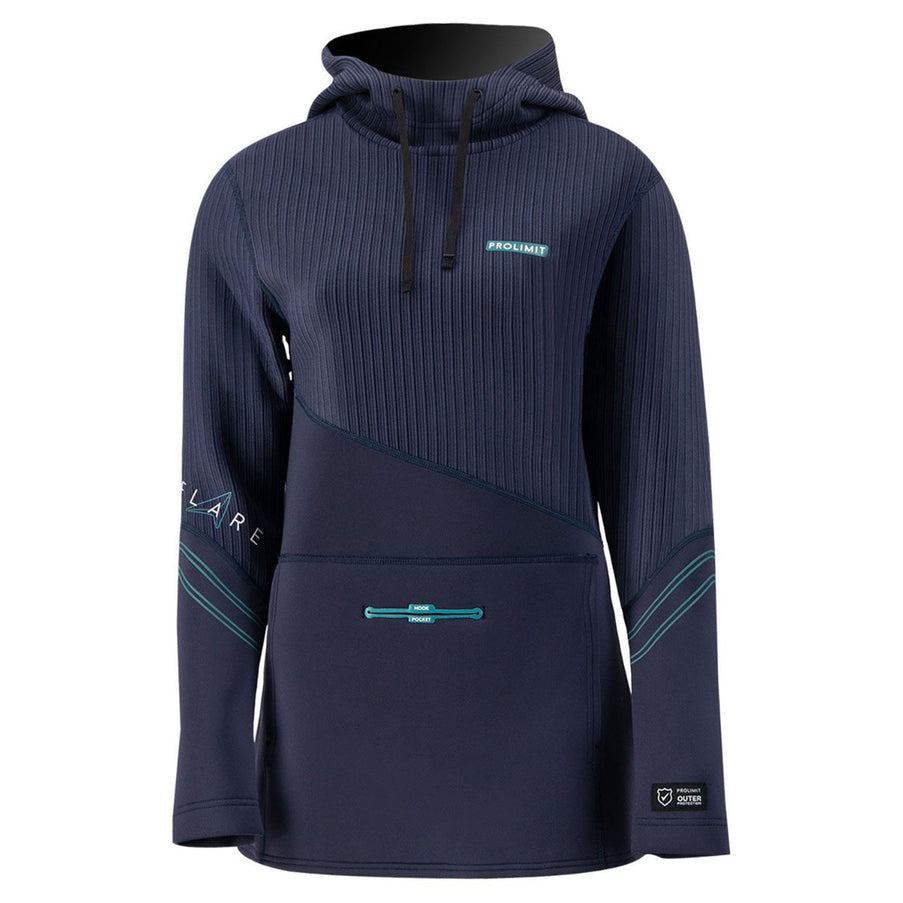 Prolimit Neopreen Hoodie Dames Flare 1.5 mm Donkerblauw
