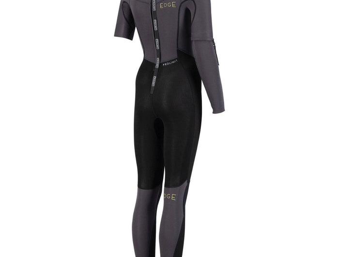 Prolimit Wetsuit Dames Edge 3/2mm Afritsbare Mouwen Zwart