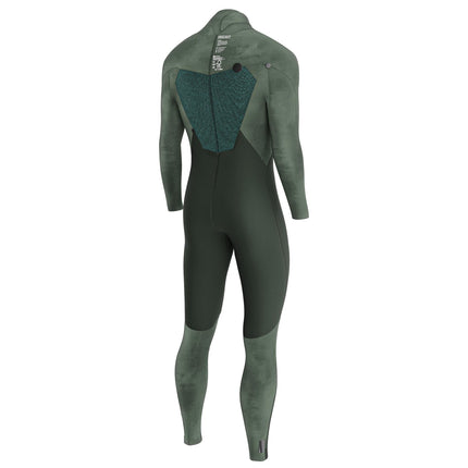 Prolimit Wetsuit Heren Fusion Steamer V-Zip 3/2MM Blauw/Grijs