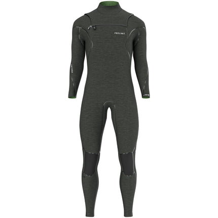 Prolimit Wetsuit Heren Mercury Steamer Freezip 3/2MM Zwart