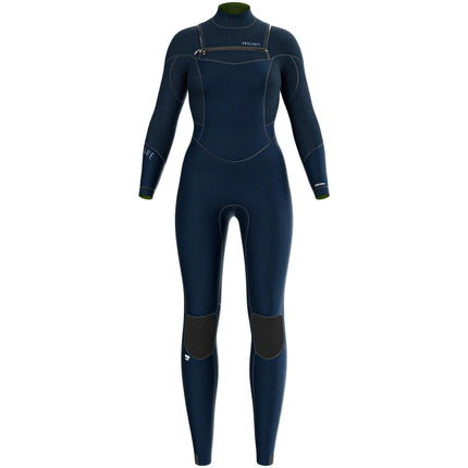Prolimit Wetsuit Dames Flare Steamer 3/2MM Freezip Blauw