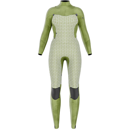 Prolimit Wetsuit Dames Flare Steamer 3/2MM Freezip Blauw