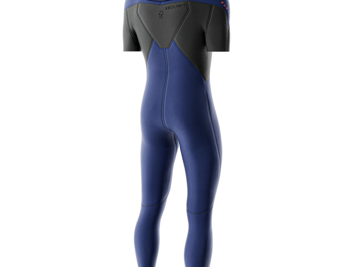 Prolimit Wetsuit Heren Fusion Steamer SA Freezip 3/2MM Blauw/Grijs