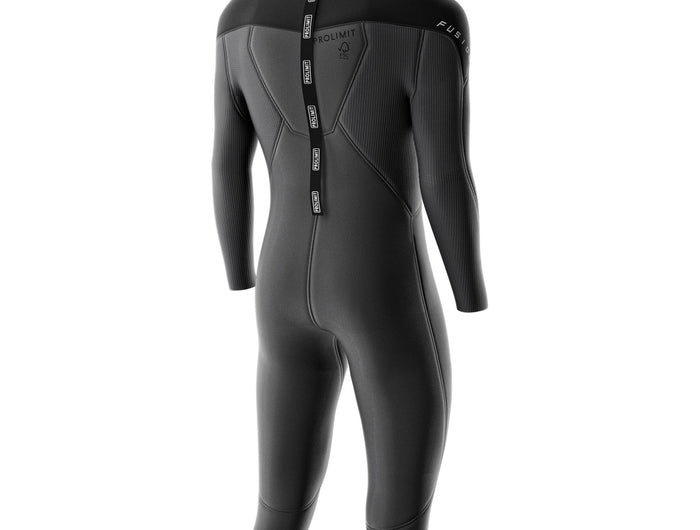 Prolimit Wetsuit Heren Fusion Steamer Overknee V-Zip 3/2MM Zwart