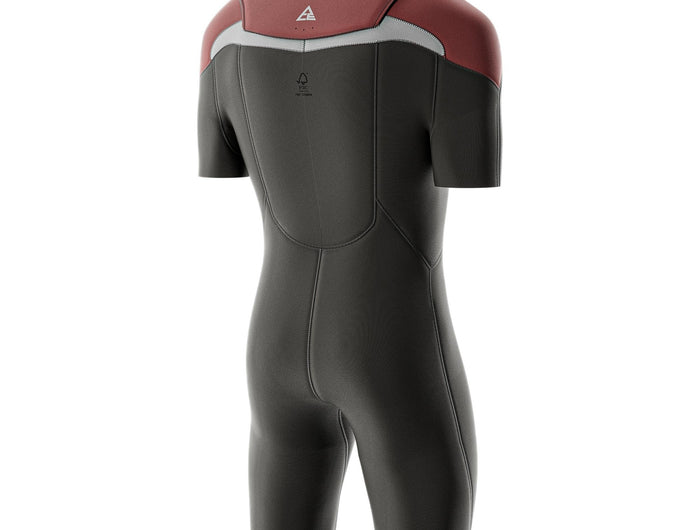 Prolimit Shorty Heren ACE Freezip 2/2MM Zwart/Burgundy