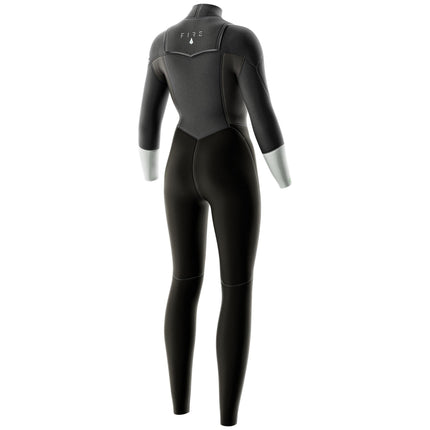 Prolimit Wetsuit Dames Fire Steamer Freezip 5/4MM Grijs/Zilver