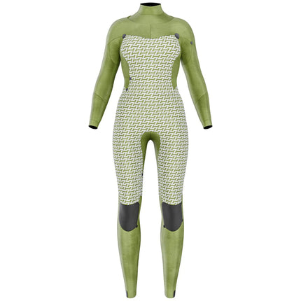 Prolimit Wetsuit Dames Flare Steamer Freezip 5/4MM Zwart